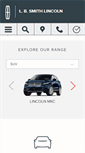 Mobile Screenshot of lbsmithlincoln.com
